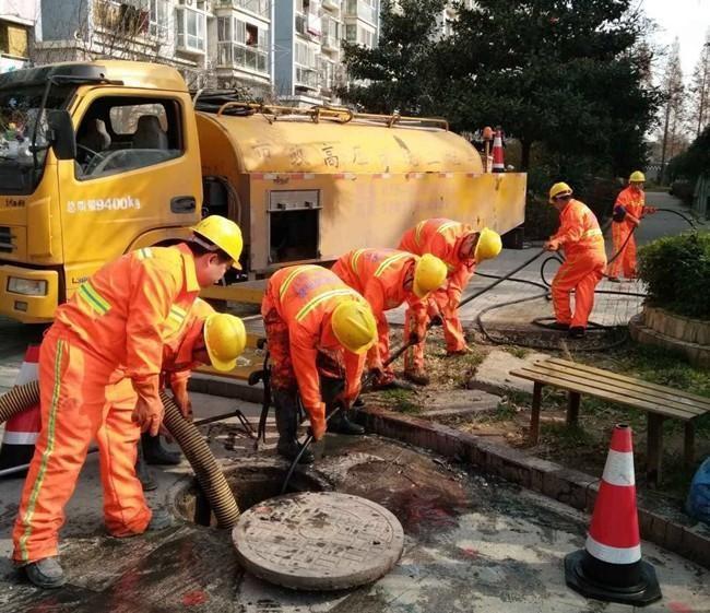 嵊州市政管道清淤