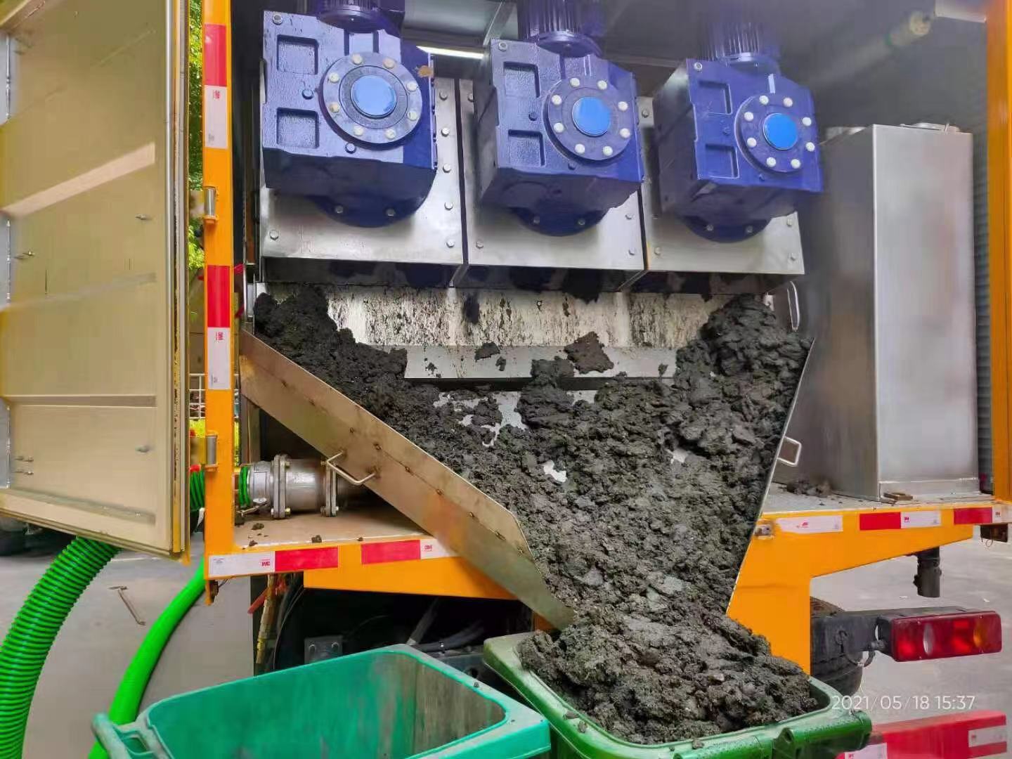 嵊州化粪池清掏城市维护站-泥浆净化干湿分离处理